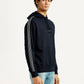 Men's Graphic Black Hooded Sweatshirt - Side View