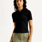 Women's Textured Slim Fit Shirt - Styleshot View