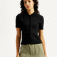 Women's Textured Slim Fit Shirt - Front View