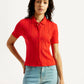 Women's Textured Slim Fit Shirt - Styleshot View