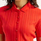 Women's Textured Slim Fit Shirt - 20 View