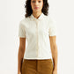 Women's Textured Slim Fit Shirt - Front View