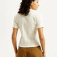 Women's Textured Slim Fit Shirt - Back View