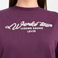 Women's Typography Printed Regular Fit Sweatshirt - detail View