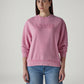 Women's Embroidered Regular Fit Sweatshirt - Front View