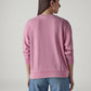 Women's Embroidered Regular Fit Sweatshirt - Back View