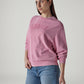 Women's Embroidered Regular Fit Sweatshirt - Side View