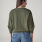 Women's Embroidered Regular Fit Sweatshirt - Back View
