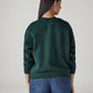 Women's Logo Printed Regular Fit Sweatshirt - Back View