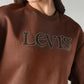 Women's Logo Printed Regular Fit Sweatshirt - Detailshot View