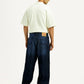 Men's 578 Dark Blue Baggy Fit Mid Rise Jeans - Back View