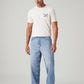 Men's 578 Light Blue Baggy Fit Mid Rise Jeans - Front View
