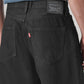 Men's 578 Black Baggy Fit Mid Rise Jeans - 20 View