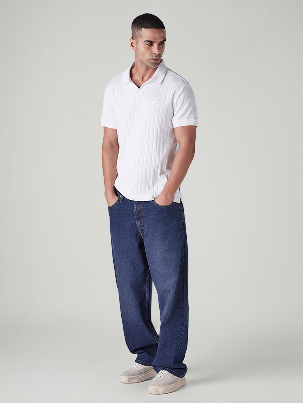 Men's 578 Indigo Baggy Fit Mid Rise Jeans