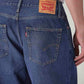 Men's 578 Indigo Baggy Fit Mid Rise Jeans - Detail View