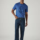 Men's 578 Dark Indigo Baggy Fit Mid Rise Jeans - Front View