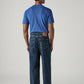 Men's 578 Dark Indigo Baggy Fit Mid Rise Jeans - Back View