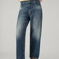 Men's 578 Blue Baggy Fit Mid Rise Jeans - Front View