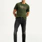 Men's 511 Black Slim Fit Mid Rise Jeans - Styleshot View