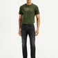 Men's 511 Black Slim Fit Mid Rise Jeans - Front View