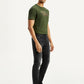 Men's 511 Black Slim Fit Mid Rise Jeans - Side View