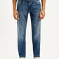 Men's 511 Blue Slim Fit Mid Rise Jeans - Front View