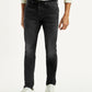 Men's 512 Black Slim Tapered Fit Mid Rise Jeans - Front View