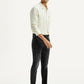 Men's 512 Black Slim Tapered Fit Mid Rise Jeans - Side View