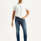 Men's 512 Blue Slim Tapered Fit Mid Rise Jeans - Styleshot View
