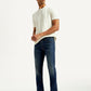 Men's Tinted 513 Blue Slim Straight Fit Mid Rise Jeans - Styleshot View