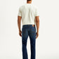 Men's Tinted 513 Blue Slim Straight Fit Mid Rise Jeans - Back View