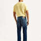 Men's 555 Blue Relaxed Straight Fit Mid Rise Jeans - Back View