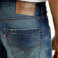 Men's Tinted 511 Med Indigo Slim Fit Mid Rise Jeans - Detail View