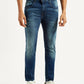 Men's 512 Blue Slim Tapered Fit Mid Rise Jeans - Front View