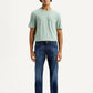 Men's 513 Dark Indigo Slim Straight Fit Mid Rise Jeans - Front View
