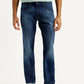 Men's 513 Dark Indigo Slim Straight Fit Mid Rise Jeans - Front View
