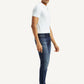 Men's 511 Dark Indigo Slim Fit Mid Rise Jeans - Side View
