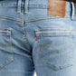 Men's 511 Light Blue Slim Fit Mid Rise Jeans - Detail View