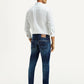 Men's 512 Dark Indigo Slim Tapered Fit Mid Rise Jeans - Back View