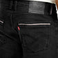 Men's 513 Black Slim Straight Fit Mid Rise Jeans - Detail View