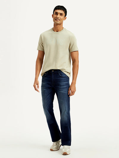 levi's Men's 527 Blue Bootcut Fit Mid Rise Jeans-picture-34
