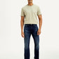 Men's 527 Blue Bootcut Fit Mid Rise Jeans - Front View