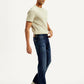 Men's 527 Blue Bootcut Fit Mid Rise Jeans - Side View