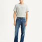 Men's 541 Blue Athletic Tapered Fit Mid Rise Jeans - Front View