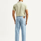 Men's 568 Light Blue Loose Fit Mid Rise Carpenter Jeans - Back View