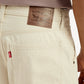 Men's 578 Cream Baggy Fit Mid Rise Carpenter Jeans - Detail View