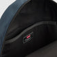 Unisex Navy Solid Backpack - Detail View