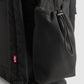 Unisex Black Solid Backpack - Detail View