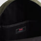 Unisex Olive Solid Backpack - Detail View