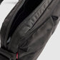 Unisex Black Solid Crossbody Bag - Detail View